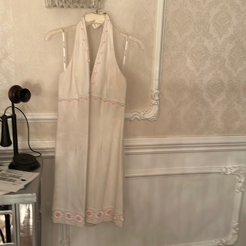 White dress
